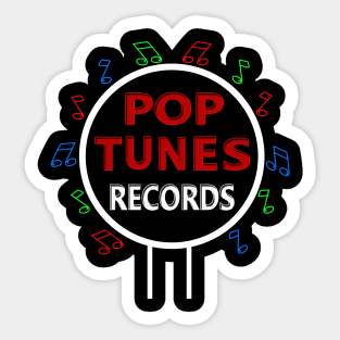 Pop Tunes Memphis Sticker